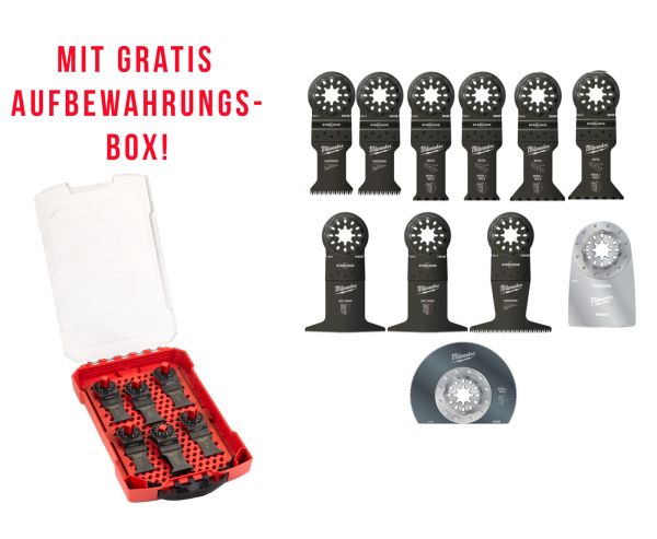 Multitool Starlock Zubehör-Set Universal 11-teiliges Set mit Zubehörbox / Milwaukee# 48906090