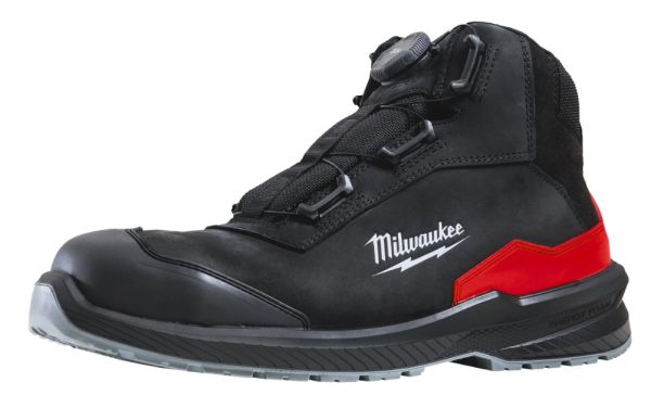 FLEXTRED™ S3S Sicherheits-Stiefel BOA Leder schwarz / Milwaukee # 4932498119.0