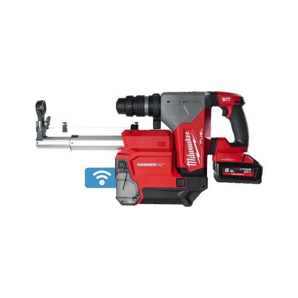 ONE-KEY™ Akku-Kombihammer + Staubabsaugung M18ONEFHPXDEL-552C / Milwaukee # 4933478498 / EAN: 405854